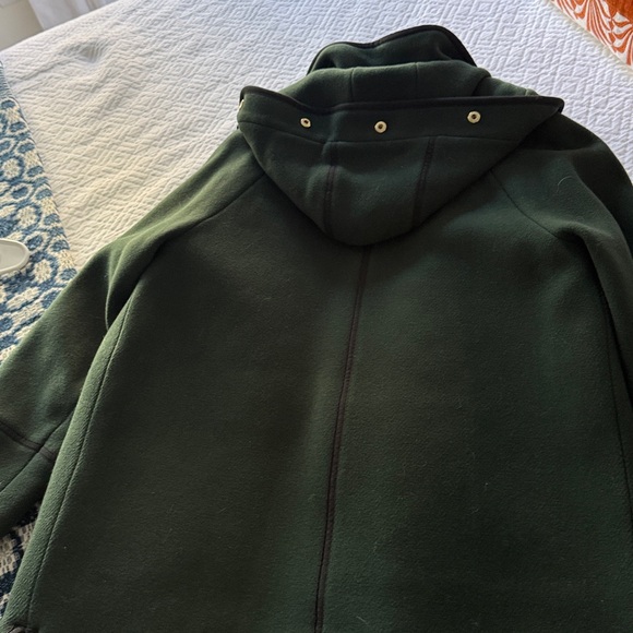 J. Crew Stadium Coat in deep green - Picture 4 of 5